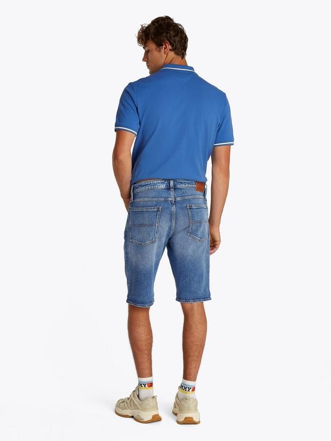 Tommy Jeans Regular fit korte jeans van katoenmix model 'RONNIE' - Foto 4