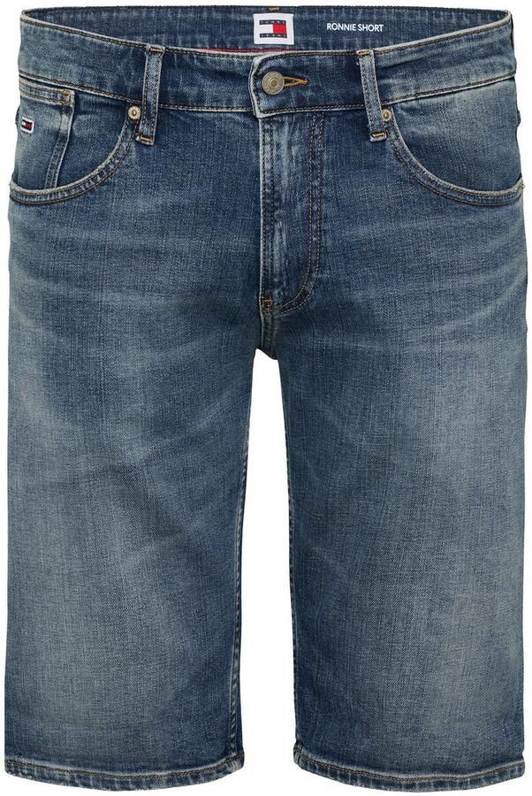 Tommy Jeans Slim fit korte jeans van katoenmix model 'RONNIE' - Foto 5