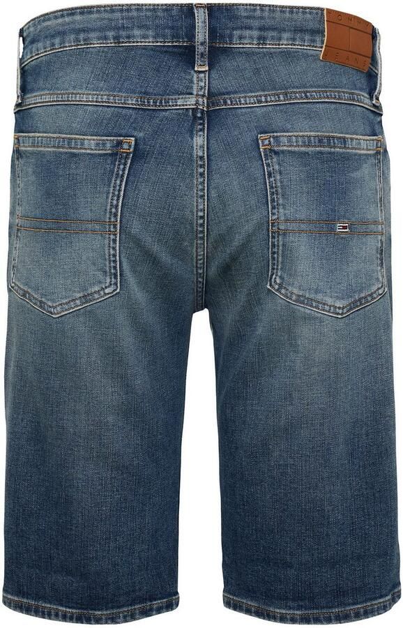 Tommy Jeans Slim fit korte jeans van katoenmix model 'RONNIE' - Foto 6