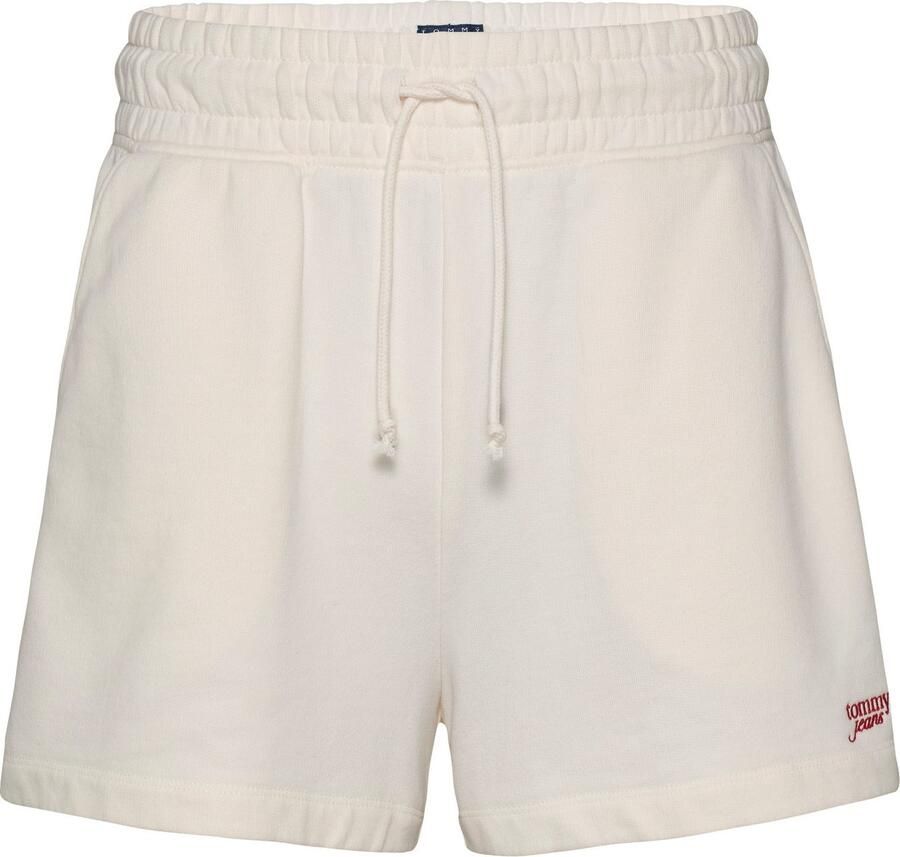 TOMMY JEANS Short TJW SCRIPT SHORT EXT met een logo-opschrift