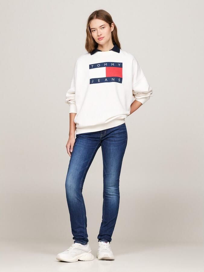 Tommy Jeans Skinny fit jeans van katoenmix model 'SOPHIE' - Foto 4