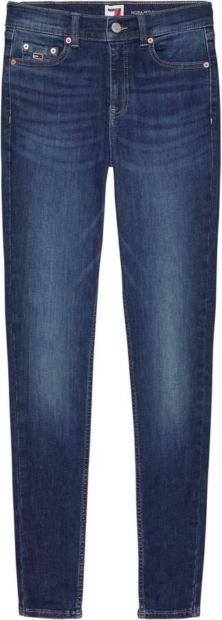 Tommy Jeans Donker Denim Skinny Katoen Stretch Jeans Blue Dames - Foto 7