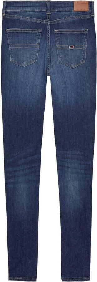 Tommy Jeans Donker Denim Skinny Katoen Stretch Jeans Blue Dames - Foto 8