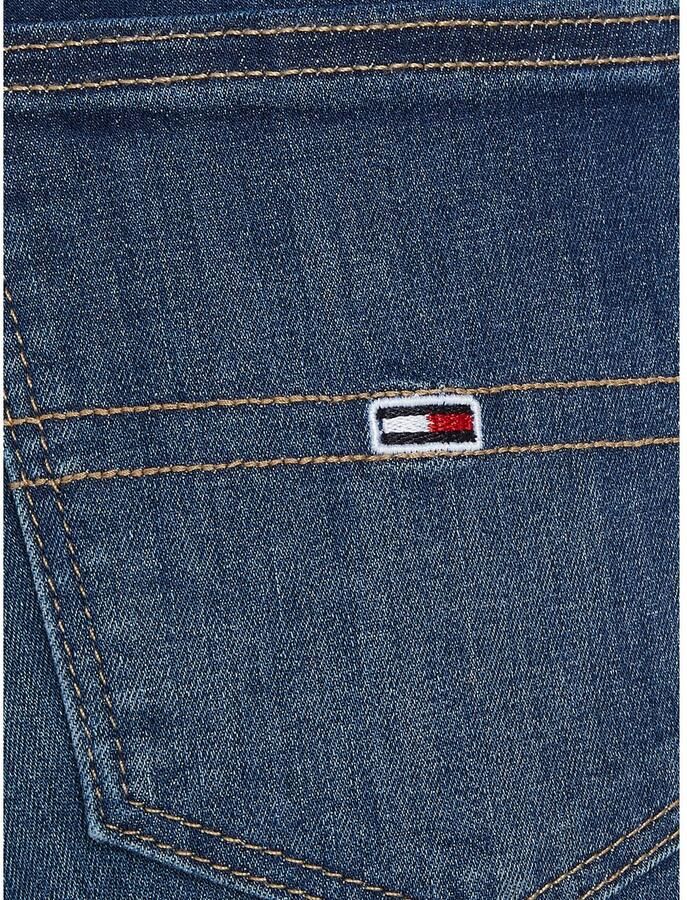 Tommy Jeans Donker Denim Skinny Katoen Stretch Jeans Blue Dames - Foto 3