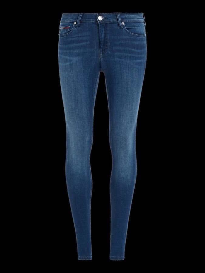 TOMMY JEANS Skinny fit jeans Nora Mid Rise Skinny Fit met -logobadge & borduursels - Foto 3