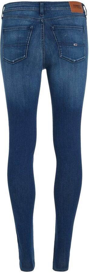 TOMMY JEANS Skinny fit jeans Nora Mid Rise Skinny Fit met -logobadge & borduursels - Foto 14