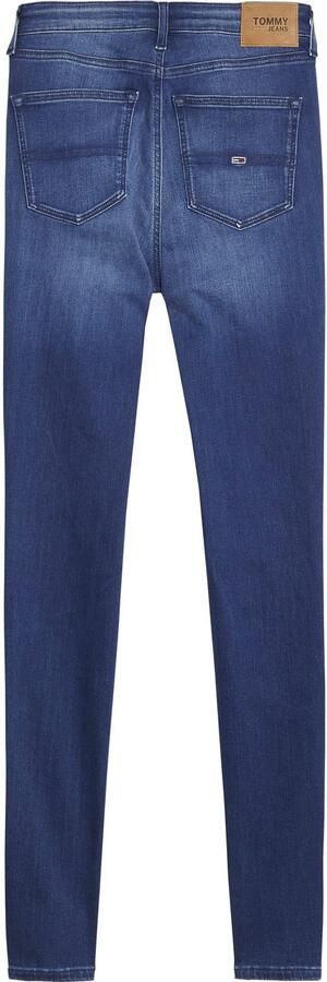 TOMMY JEANS Skinny fit jeans Nora Mid Rise Skinny Fit met -logobadge & borduursels - Foto 9