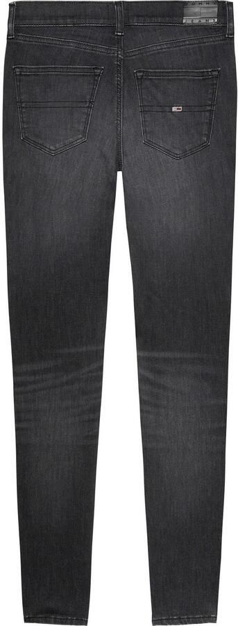 TOMMY JEANS Skinny fit jeans Nora Mid Rise Skinny Fit met wasbeurt met logo-badge - Foto 5