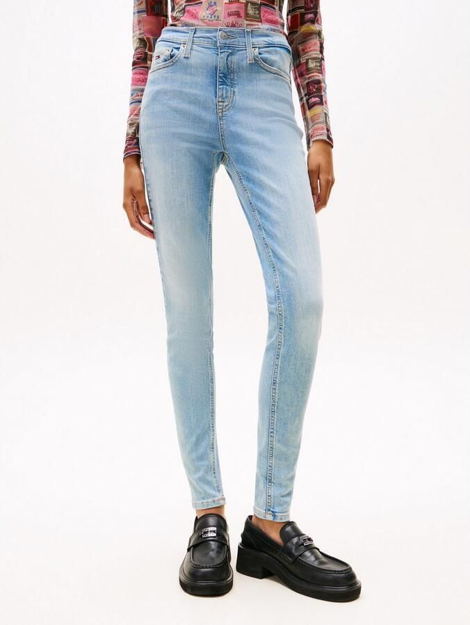 Tommy Jeans Skinny fit jeans in 5-pocketmodel model 'NORA' - Foto 8