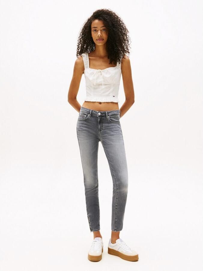 TOMMY JEANS Skinny fit jeans SOPHIE LW SKN ANK ZIP CH0277 - Foto 2