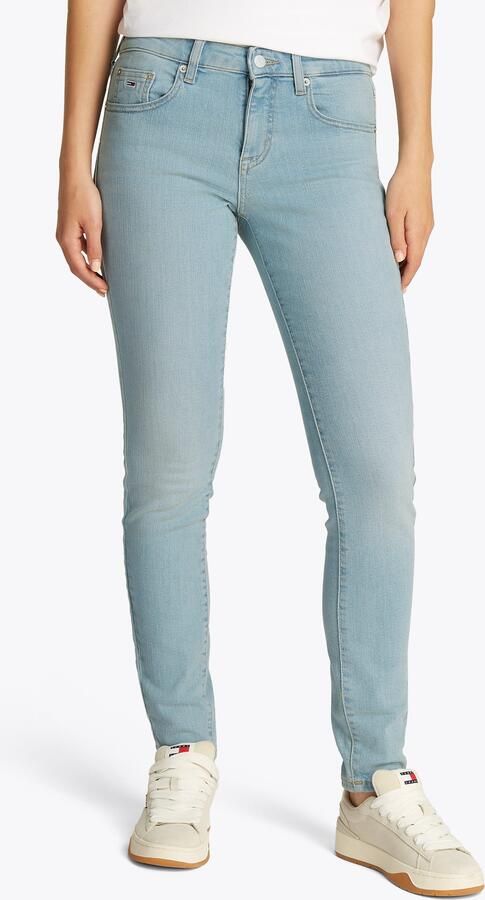 TOMMY JEANS Skinny fit jeans Sophie Low Waist Skinny met logo-badge in enkel-lengte - Foto 7