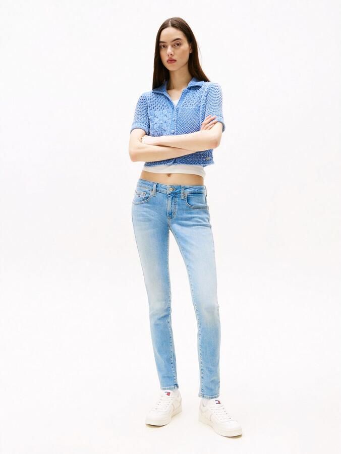 TOMMY JEANS Skinny fit jeans SOPHIE LW SKN met logo-badge in enkel-lengte - Foto 3