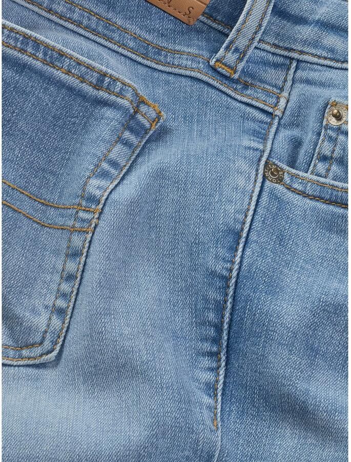 TOMMY JEANS Skinny fit jeans SOPHIE LW SKN met logo-badge in enkel-lengte