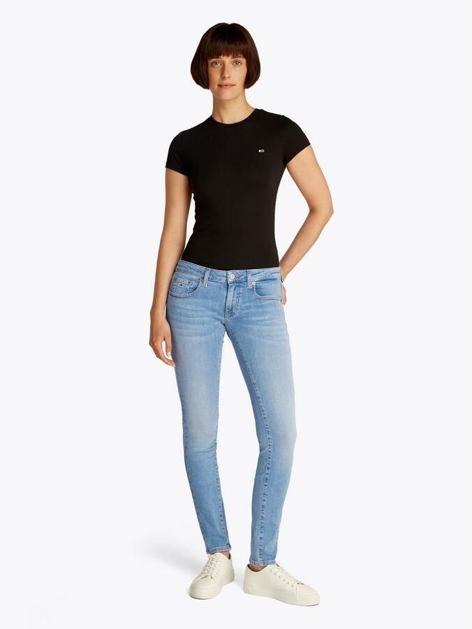 TOMMY JEANS Skinny fit jeans SOPHIE LW SKN met logo-badge in enkel-lengte - Foto 5