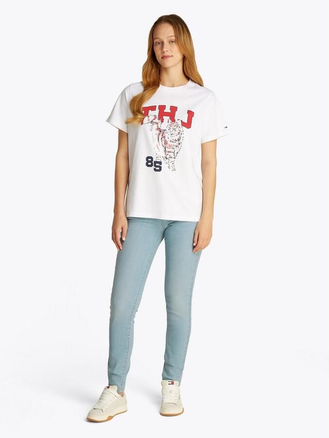 TOMMY JEANS Skinny fit jeans Sophie Low Waist Skinny met logo-badge in enkel-lengte - Foto 2