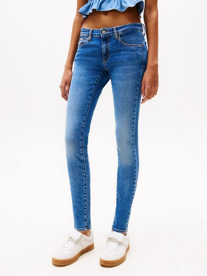 Tommy Jeans Skinny fit jeans van een mix van katoen en elastaan model 'SOPHIE' - Foto 3