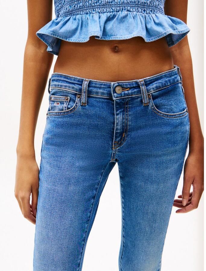 Tommy Jeans Skinny fit jeans van een mix van katoen en elastaan model 'SOPHIE'