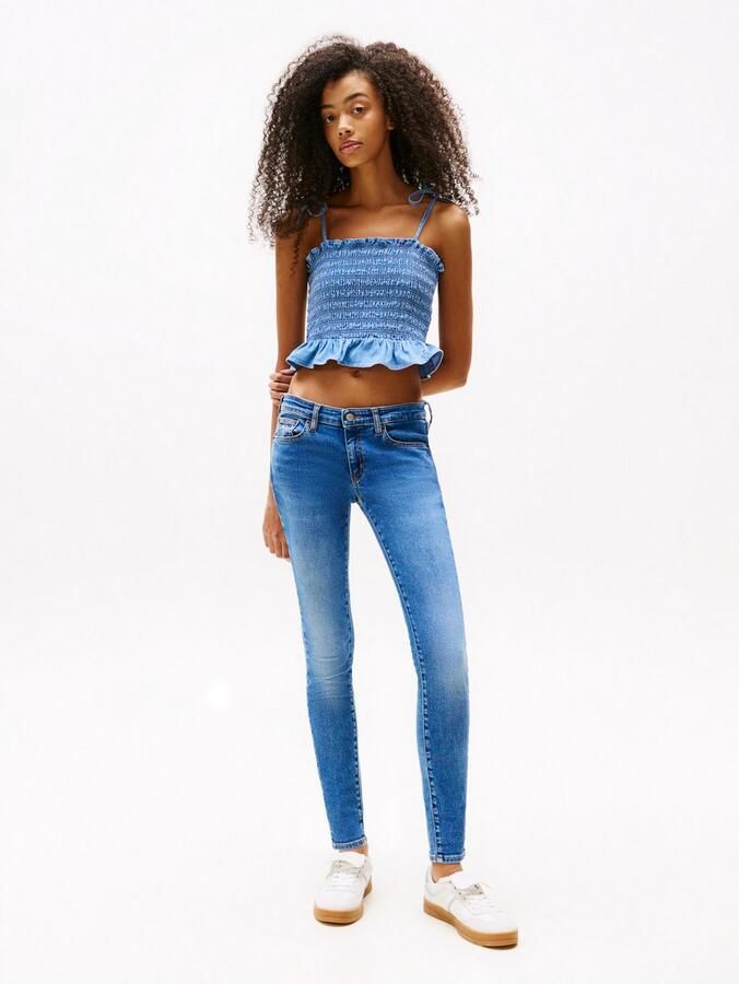Tommy Jeans Skinny fit jeans van een mix van katoen en elastaan model 'SOPHIE' - Foto 4