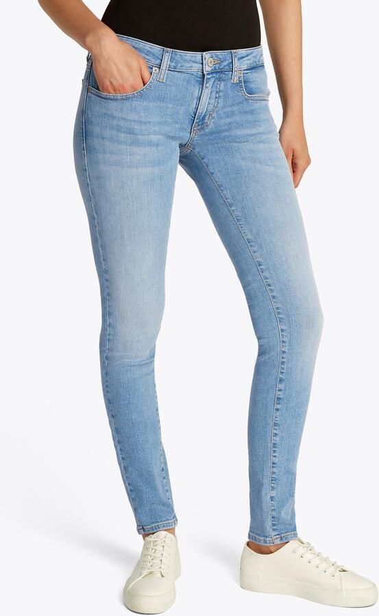 TOMMY JEANS Skinny fit jeans SOPHIE LW SKN met logo-badge in enkel-lengte - Foto 7