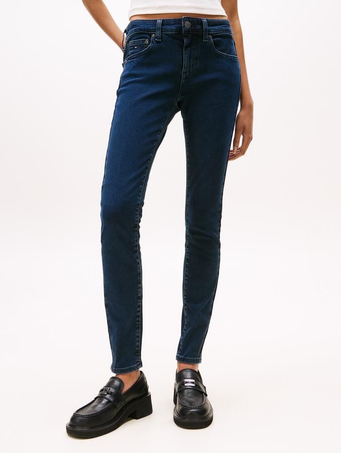 TOMMY JEANS Skinny fit jeans SOPHIE LW SKN met logo-badge in enkel-lengte - Foto 3