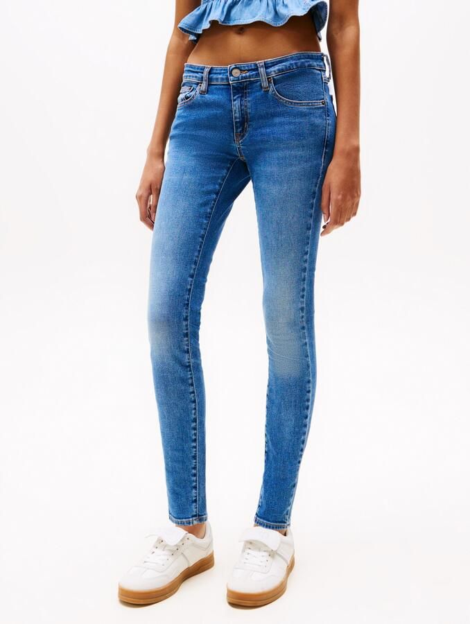 Tommy Jeans Skinny fit jeans van een mix van katoen en elastaan model 'SOPHIE' - Foto 3