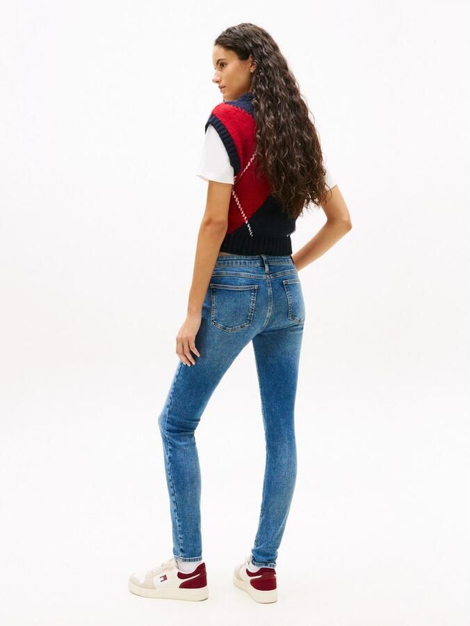 Tommy Jeans Skinny fit jeans van een mix van katoen en elastaan model 'SOPHIE' - Foto 9
