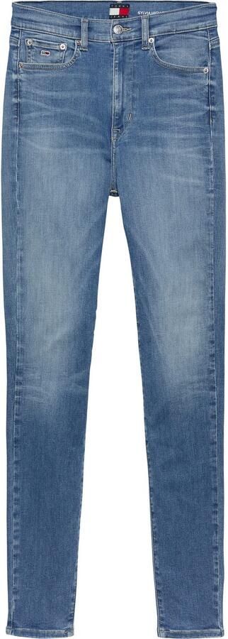 TOMMY JEANS Skinny fit jeans SYLVIA High Rise SKINNY in enkel lengte in blauwe wassingen - Foto 6