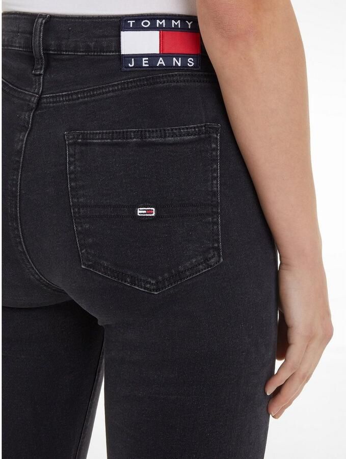 TOMMY JEANS Skinny fit Jeans SYLVIA HR SSKN CG4 met logo badge en label vlaggen - Foto 3