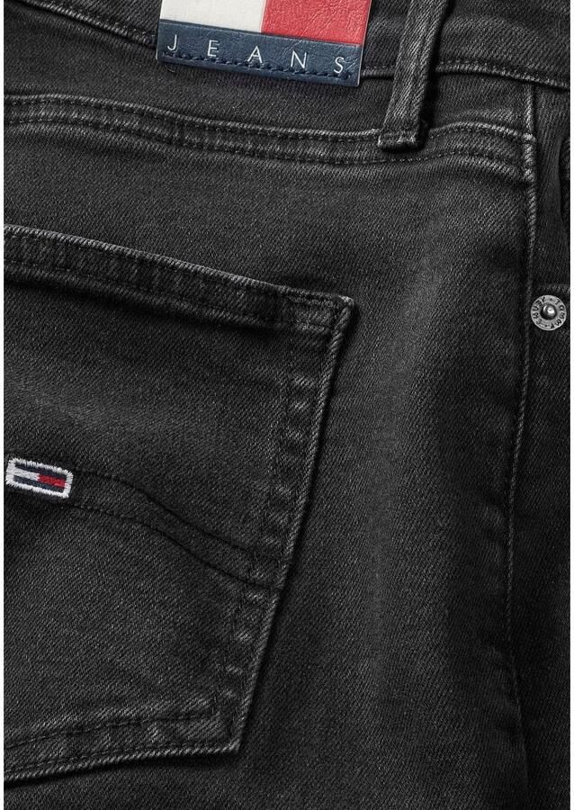 TOMMY JEANS Skinny fit Jeans SYLVIA HR SSKN CG4 met logo badge en label vlaggen - Foto 4