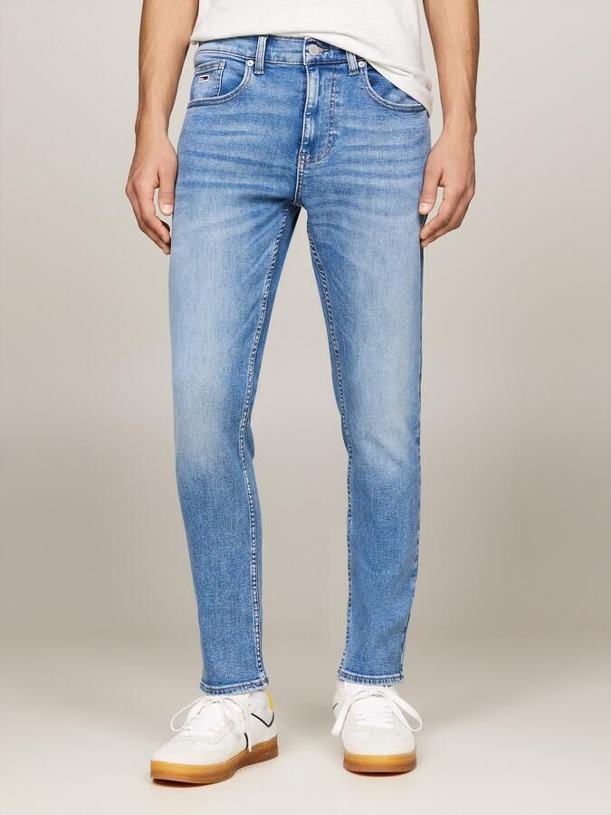 TOMMY JEANS Slim fit jeans AUSTIN SLIM TAPERED naar de enkel toe smaller wordende jeans met gemiddelde taillehoogte - Foto 6