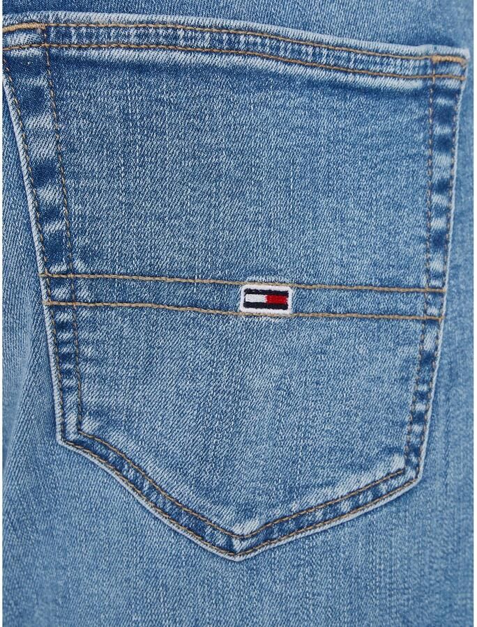 TOMMY JEANS Slim fit jeans AUSTIN SLIM TAPERED naar de enkel toe smaller wordende jeans met gemiddelde taillehoogte