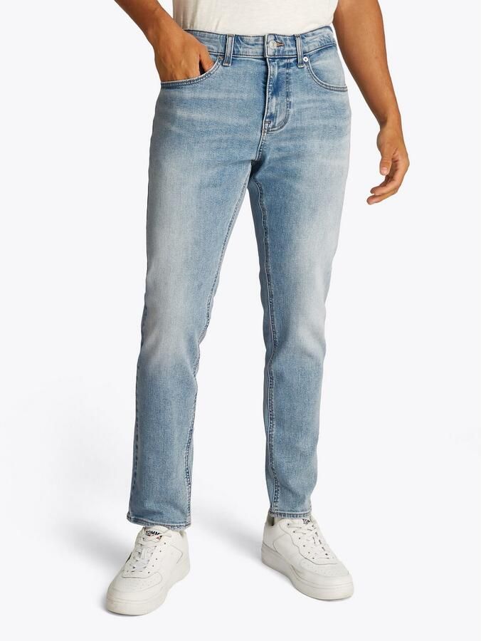 TOMMY JEANS Slim fit jeans AUSTIN SLIM TAPERED naar de enkel toe smaller wordende jeans met gemiddelde taillehoogte - Foto 6