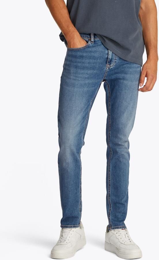 TOMMY JEANS Slim fit jeans AUSTIN SLIM TAPERED naar de enkel toe smaller wordende jeans met gemiddelde taillehoogte - Foto 8