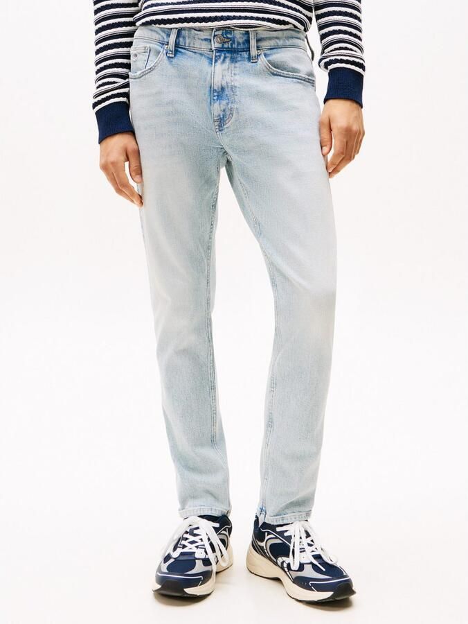 TOMMY JEANS Slim fit jeans AUSTIN SLIM TAPERED naar de enkel toe smaller wordende jeans met gemiddelde taillehoogte - Foto 7