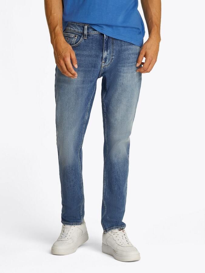 TOMMY JEANS Slim fit jeans AUSTIN SLIM TAPERED naar de enkel toe smaller wordende jeans met gemiddelde taillehoogte - Foto 4