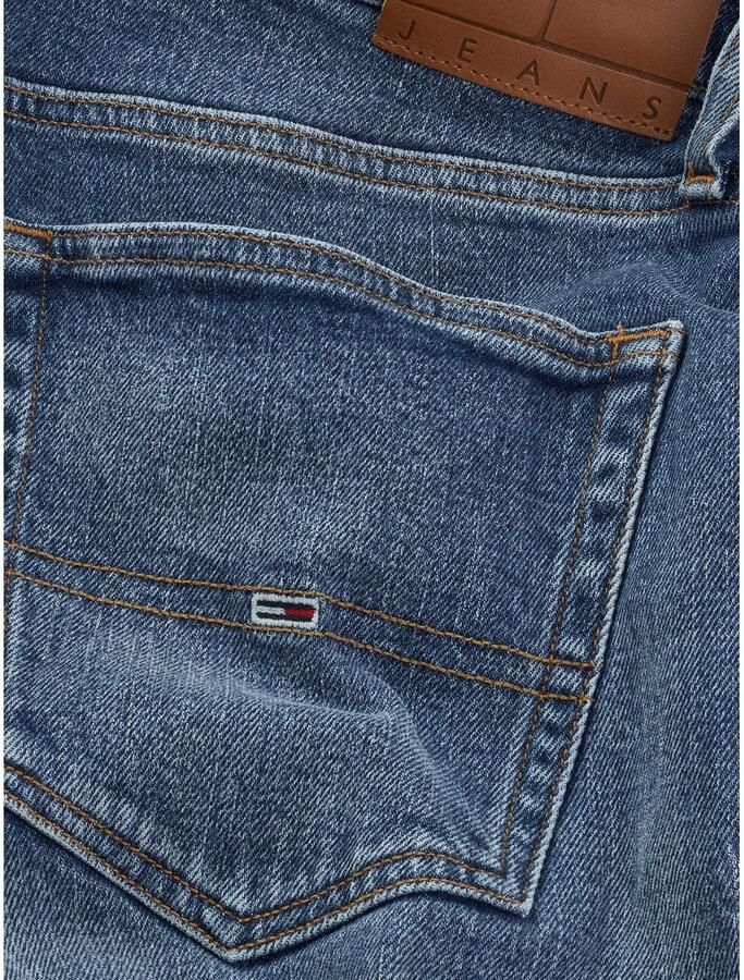 TOMMY JEANS Slim fit jeans AUSTIN SLIM TAPERED naar de enkel toe smaller wordende jeans met gemiddelde taillehoogte - Foto 10