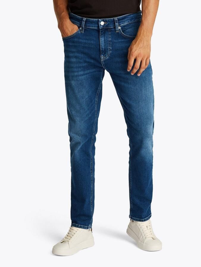 TOMMY JEANS Slim fit jeans AUSTIN SLIM TAPERED naar de enkel toe smaller wordende jeans met gemiddelde taillehoogte - Foto 6