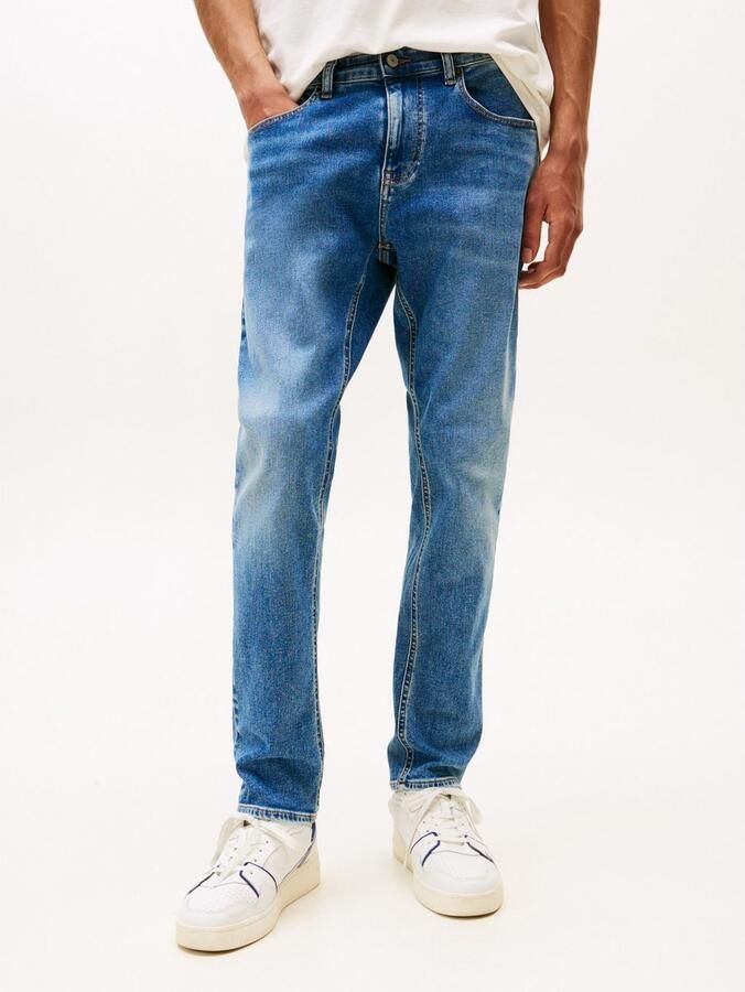 TOMMY JEANS Slim fit jeans AUSTIN SLIM TAPERED naar de enkel toe smaller wordende jeans met gemiddelde taillehoogte - Foto 10