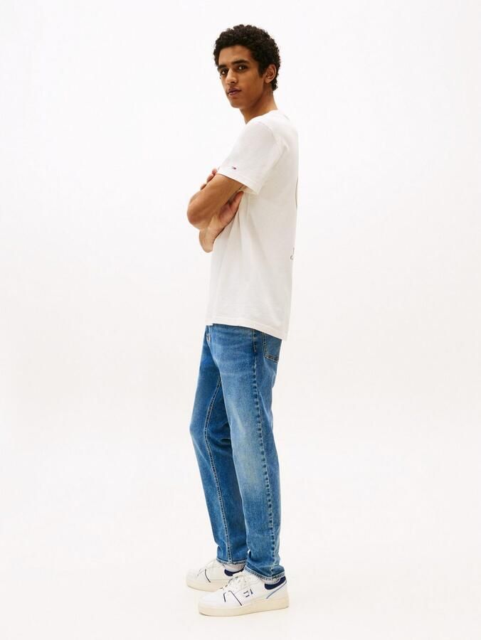 TOMMY JEANS Slim fit jeans AUSTIN SLIM TAPERED naar de enkel toe smaller wordende jeans met gemiddelde taillehoogte - Foto 4