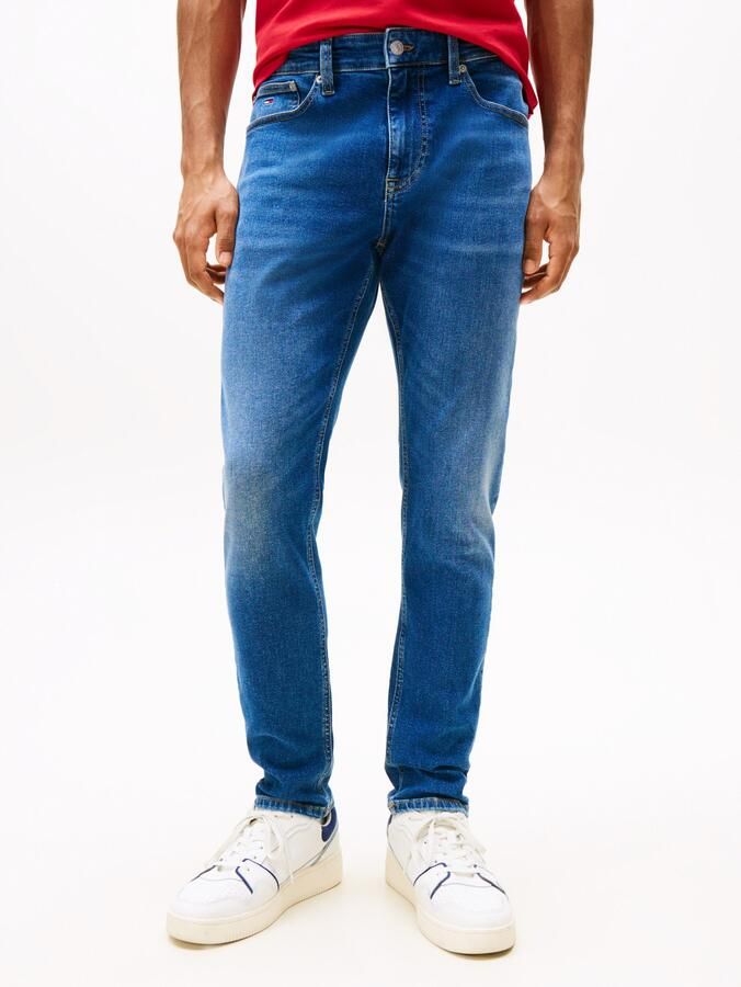 TOMMY JEANS Slim fit jeans AUSTIN SLIM TAPERED naar de enkel toe smaller wordende jeans met gemiddelde taillehoogte - Foto 11