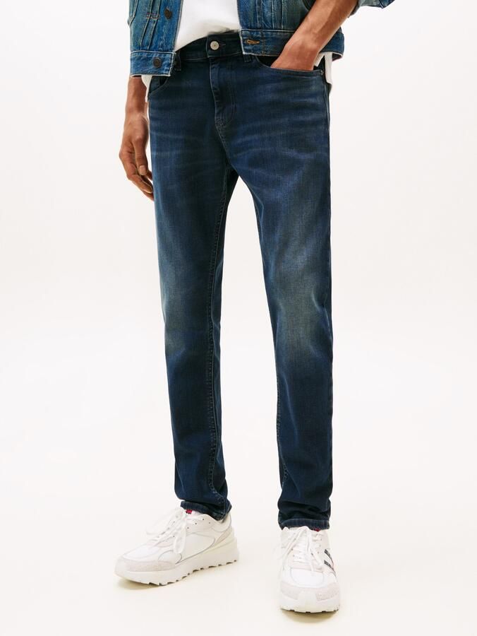 TOMMY JEANS Slim fit jeans AUSTIN SLIM TAPERED naar de enkel toe smaller wordende jeans met gemiddelde taillehoogte - Foto 2