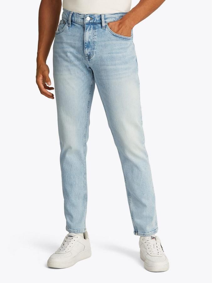 TOMMY JEANS Slim fit jeans AUSTIN SLIM TAPERED naar de enkel toe smaller wordende jeans met gemiddelde taillehoogte - Foto 10