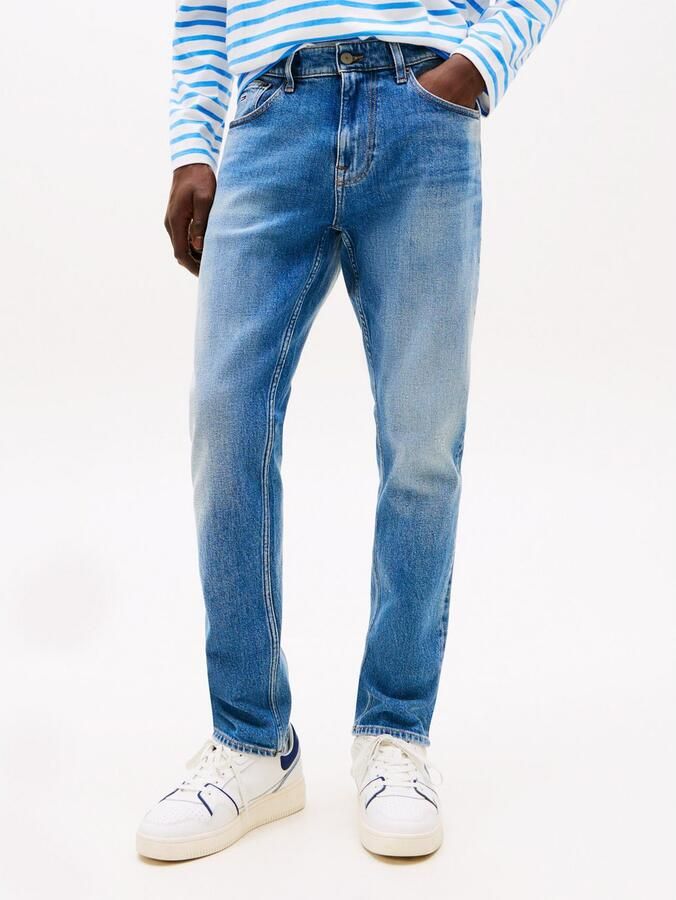 TOMMY JEANS Slim fit jeans AUSTIN SLIM TAPERED naar de enkel toe smaller wordende jeans met gemiddelde taillehoogte - Foto 7