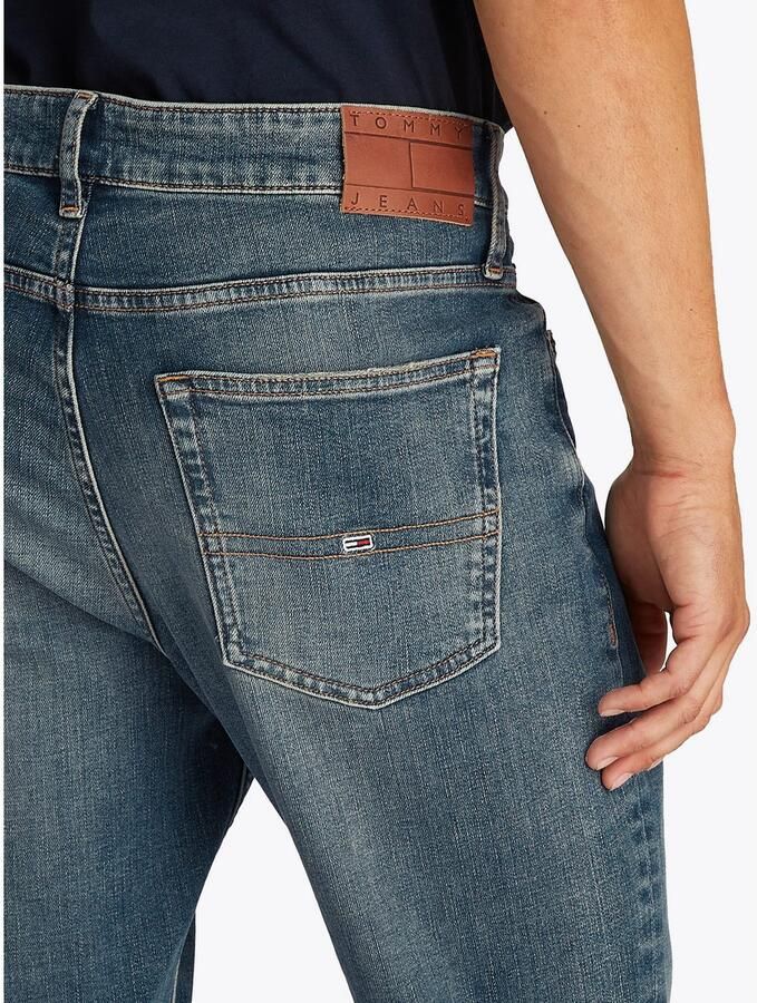 TOMMY JEANS Slim fit jeans Ryan Regular Slim Straight Slim-Straight-Jeans van hoogwaardig denim reguliere taillehoogte - Foto 13