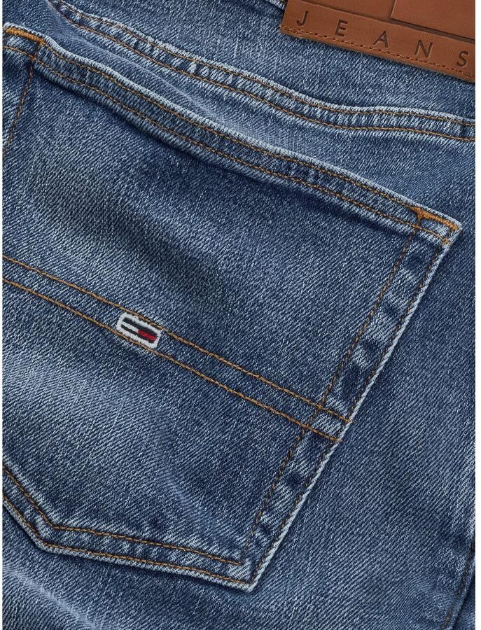 TOMMY JEANS Slim fit jeans Ryan Regular Slim Straight Slim-Straight-Jeans van hoogwaardig denim reguliere taillehoogte