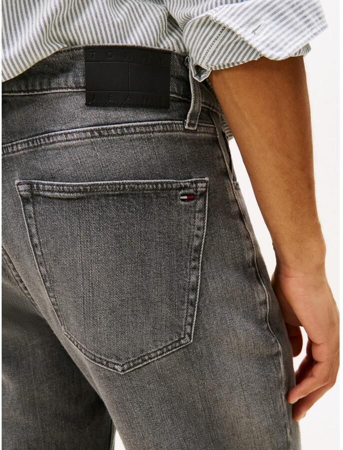 TOMMY JEANS Slim fit jeans Ryan Regular Slim Straight Slim-Straight-Jeans van hoogwaardig denim reguliere taillehoogte