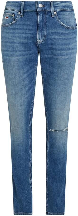 TOMMY JEANS Slim fit jeans Scanton Slim Denim Destroyed-effect verschillende wassingen - Foto 4