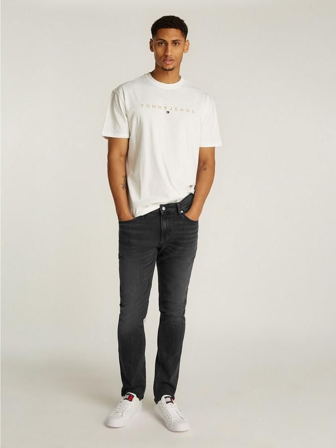 TOMMY JEANS Slim fit jeans Scanton Slim Denim met logoborduursels - Foto 3