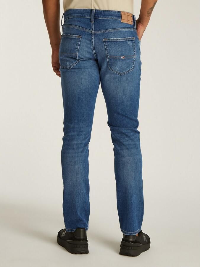 TOMMY JEANS Slim fit jeans Scanton Slim Denim met logoborduursels - Foto 3