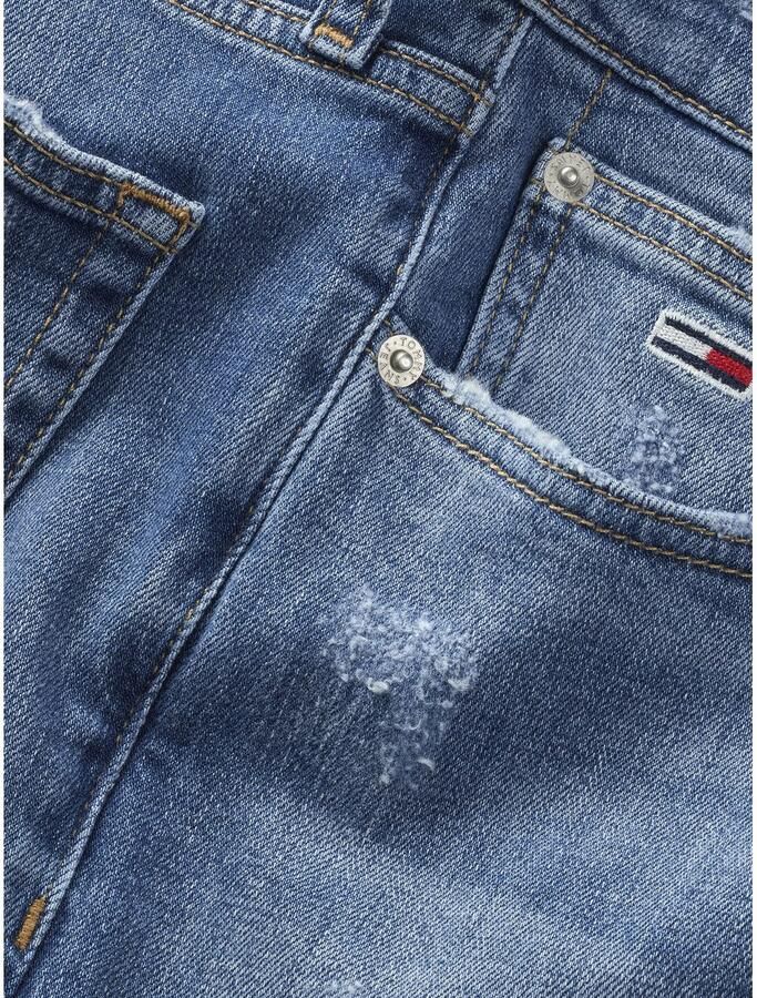 TOMMY JEANS Slim fit jeans Scanton Slim Denim met logoborduursels